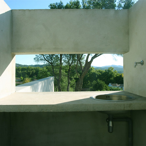 Pool on the slope by Jean-Baptiste Bouvet
