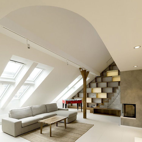 Rounded Loft by A1Architects Rounded Loft by A1Architects