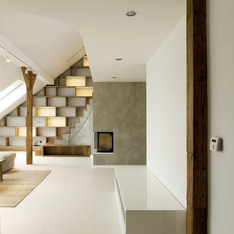 Rounded Loft by A1Architects Rounded Loft by A1Architects