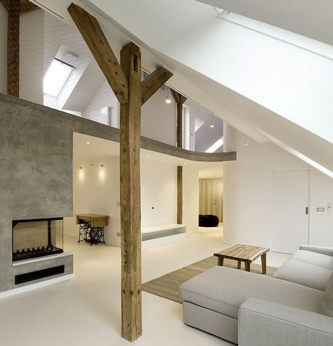 Rounded Loft by A1Architects Rounded Loft by A1Architects