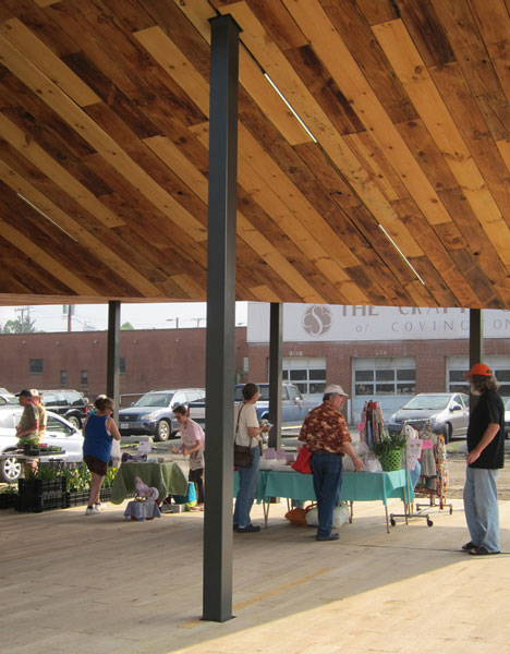 Covington Farmers Market by design/buildLAB at VA Tech School of Architecture + Design Covington Farmers Market by design/buildLAB at VA Tech School of Architecture + Design