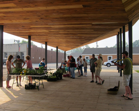 Covington Farmers Market by design/buildLAB at VA Tech School of Architecture + Design Covington Farmers Market by design/buildLAB at VA Tech School of Architecture + Design