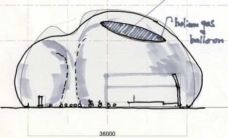 Ark Nova by Anish Kapoor and Arata Isozaki Ark Nova by Anish Kapoor and Arata Isozaki