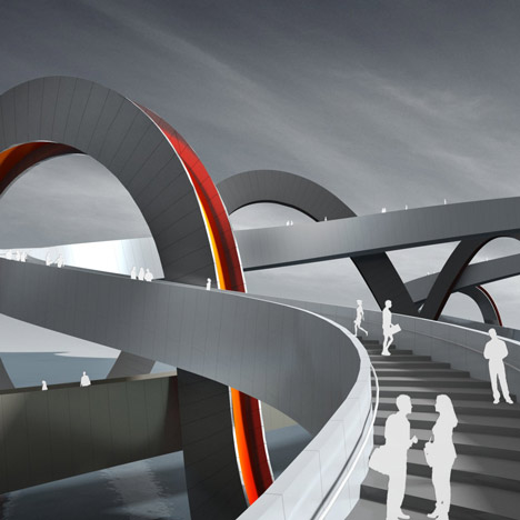 China Bridge by Denton Corker Marshall