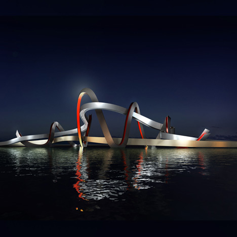 China Bridge by Denton Corker Marshall