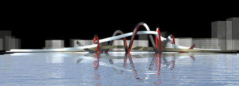 China Bridge by Denton Corker Marshall