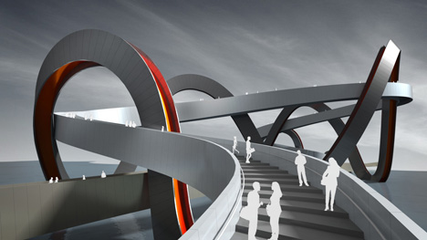 China Bridge by Denton Corker Marshall
