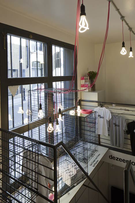 Dezeen Space at 54 Rivington Street Dezeen Space at 54 Rivington Street
