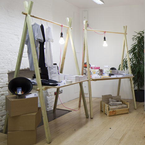 Dezeen Space at 54 Rivington Street Dezeen Space at 54 Rivington Street