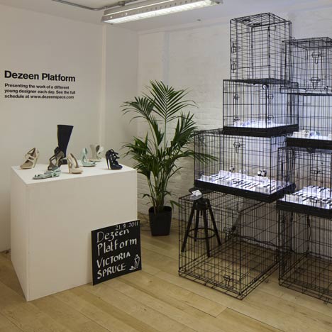 Dezeen Space at 54 Rivington Street Dezeen Space at 54 Rivington Street
