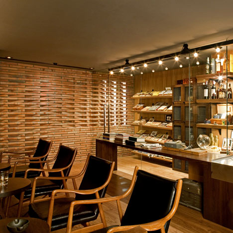 Dude Cigar Bar by Studiomake Dude Cigar Bar by Studiomake