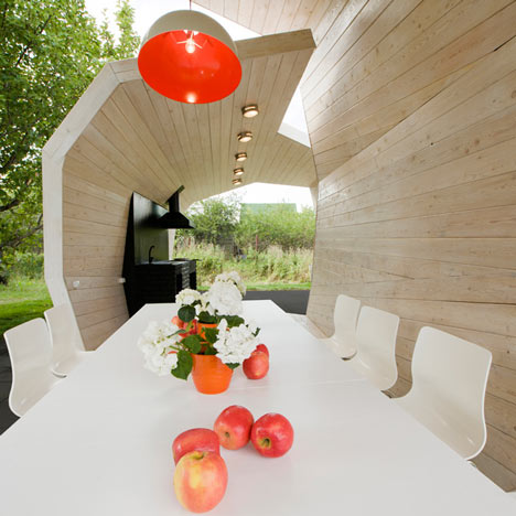 Gazebo for TV show by Za Bor Architects