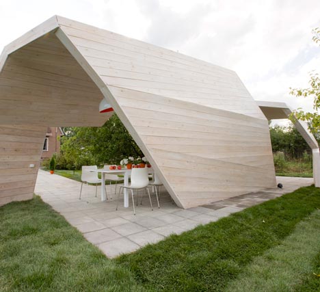 Gazebo for TV show by Za Bor Architects
