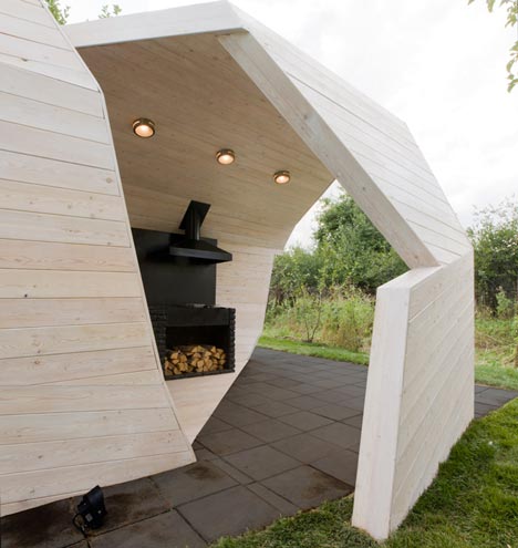 Gazebo for TV show by Za Bor Architects