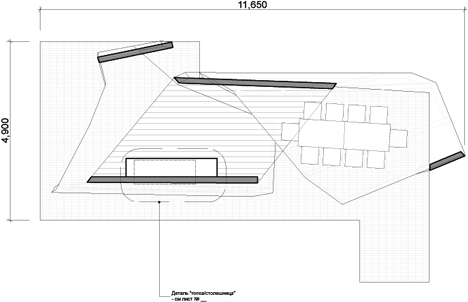 Gazebo for TV show by Za Bor Architects