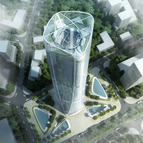 Haikou Tower by Henn Architekten