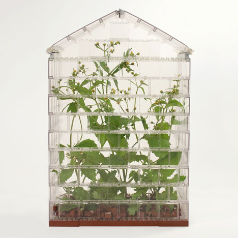 Lego Greenhouse by Sebastian Bergne