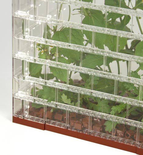 Lego Greenhouse by Sebastian Bergne