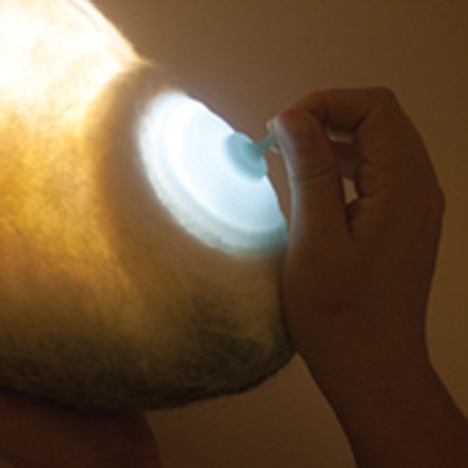 Nipple lights by Naama Arbel