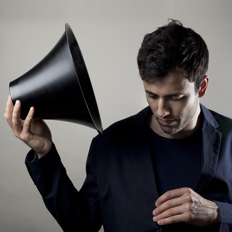 Dezeen Screen: Change the Record by Paul Cocksedge
