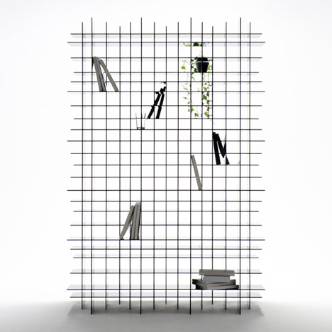 Scatter Shelf by Nendo