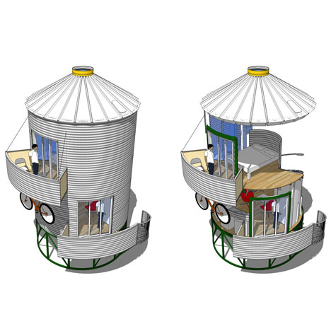 Silo Stay Little River by F3 Design