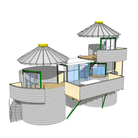 Silo Stay Little River by F3 Design Silo Stay Little River by F3 Design