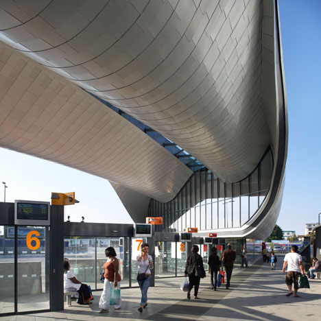 Slough Bus Station by Bblur Architecture Slough Bus Station by Bblur Architecture