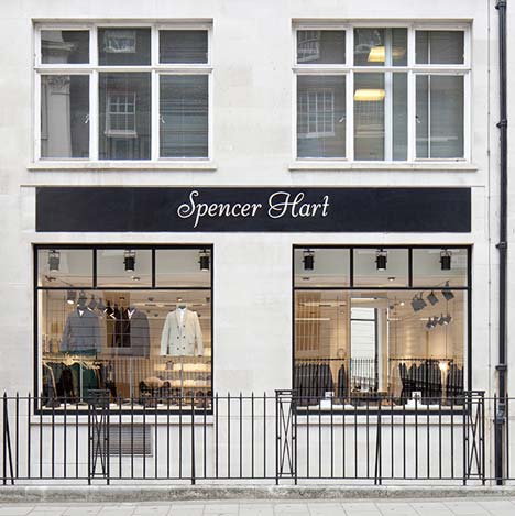 Spencer Hart flagship store by Shed