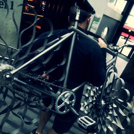 Two Nuns Bike by Ron Arad