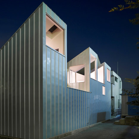Complex House by Tomohiro Hata Complex House by Tomohiro Hata