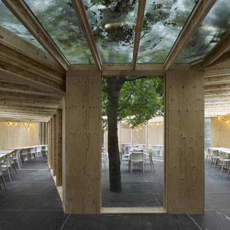 Frieze Art Fair Pavilions by Carmody Groarke