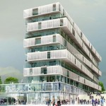Housing for Jardins de l’Arche by Farshid Moussavi Architecture