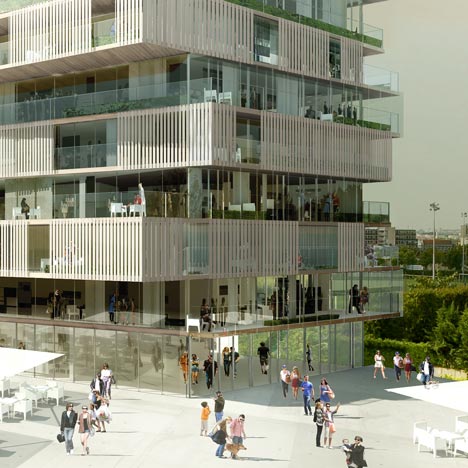 Housing for Jardins de l’Arche by Farshid Moussavi Housing for Jardins de l’Arche by Farshid Moussavi