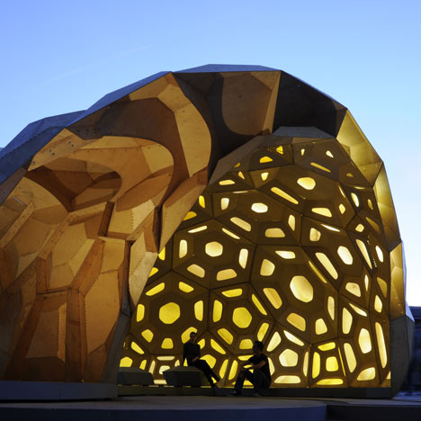 ICD ITKE Research Pavilion at the University of Stuttgart
