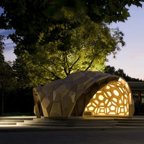 ICD ITKE Research Pavilion at the University of Stuttgart