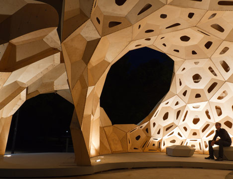 ICD ITKE Research Pavilion at the University of Stuttgart