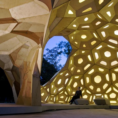 ICD ITKE Research Pavilion at the University of Stuttgart