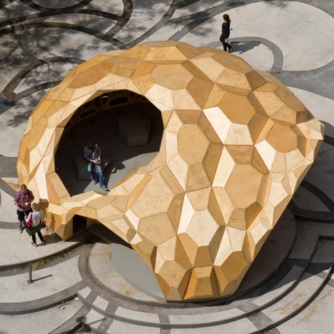 ICD ITKE Research Pavilion at the University of Stuttgart