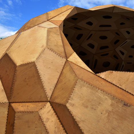 ICD ITKE Research Pavilion at the University of Stuttgart
