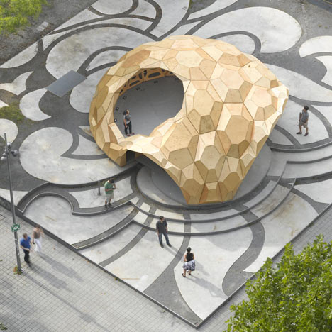 ICD ITKE Research Pavilion at the University of Stuttgart