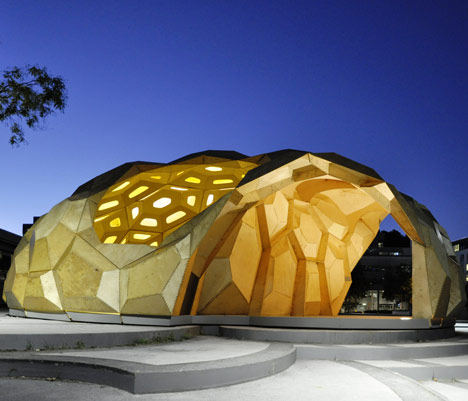 ICD ITKE Research Pavilion at the University of Stuttgart