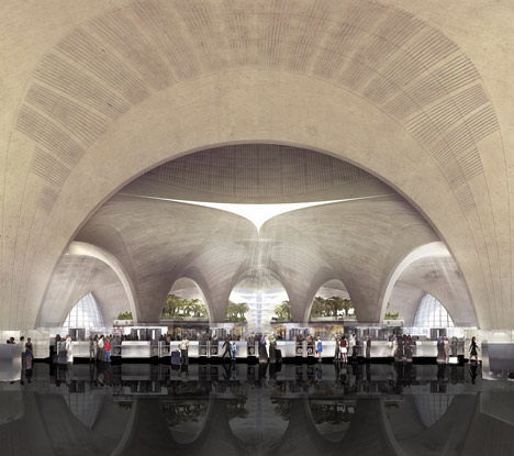 Kuwait International Airport by Foster + Partners