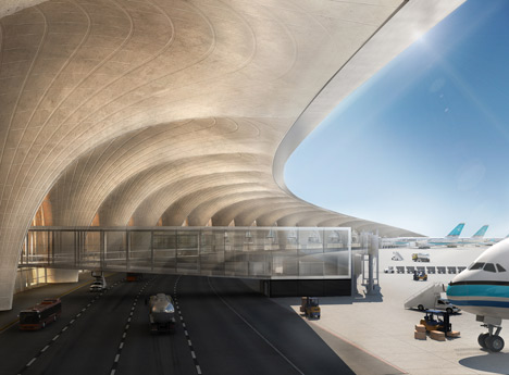 Kuwait International Airport by Foster + Partners