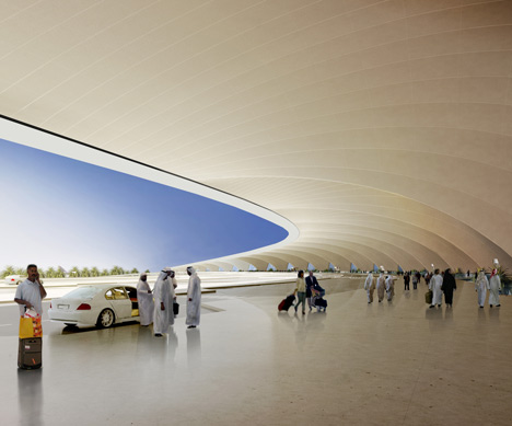 Kuwait International Airport by Foster + Partners