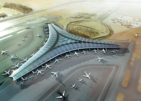 Kuwait International Airport by Foster + Partners