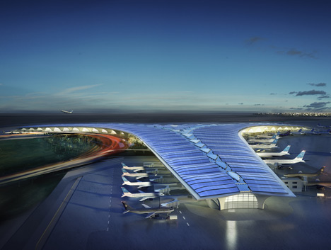Kuwait International Airport by Foster + Partners