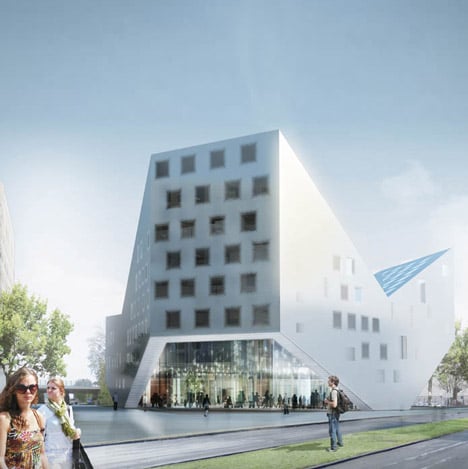 Lil Euralille Youth Centre By JDS Architects Lil Euralille Youth Centre By JDS Architects