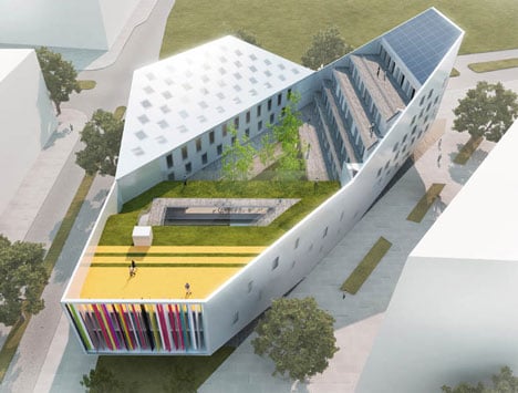 Lil Euralille Youth Centre By JDS Architects Lil Euralille Youth Centre By JDS Architects
