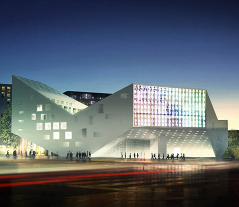 Lil Euralille Youth Centre By JDS Architects Lil Euralille Youth Centre By JDS Architects